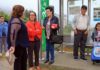 A conselleira de Infrestruturas destaca en Lousame a idoneidade do ‘bus compartido’