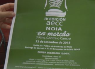 Deporte e solidariedade irán de novo da man na cuarta edición da ‘AECC Noia en Marcha’