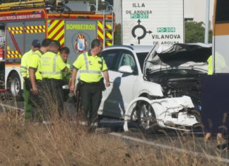 Falece a nena de tres anos que quedara ferida no accidente de Vilanova