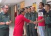 Maica Larriba felicita ao equipo da “Operación Clavao”