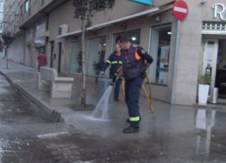 As primeiras chuvias deixan un regueiro de incidencias no Barbanza
