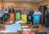 Uns 200 escolares vilagarciáns participarán este ano no ‘Panos brancos contra a droga’