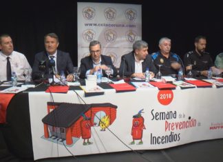 Ribeira acolleu hoxe a ‘Semana da prevención de incendios 2018’