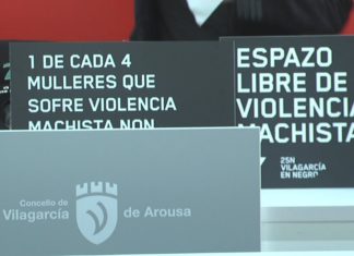 “Vilagarcía en Negro” encherá as rúas da vila de mensaxes en contra da violencia machista