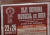 Noia acollerá este mes de novembro a XLII Semana Musical