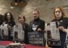 Poio vestirase de loito contra as violencias machistas