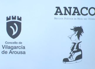 Primeiro número de “Anaco” publicación poética de Vilagarcía