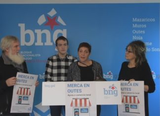 O BNG de Outes aposta pola dinamización do comercio local