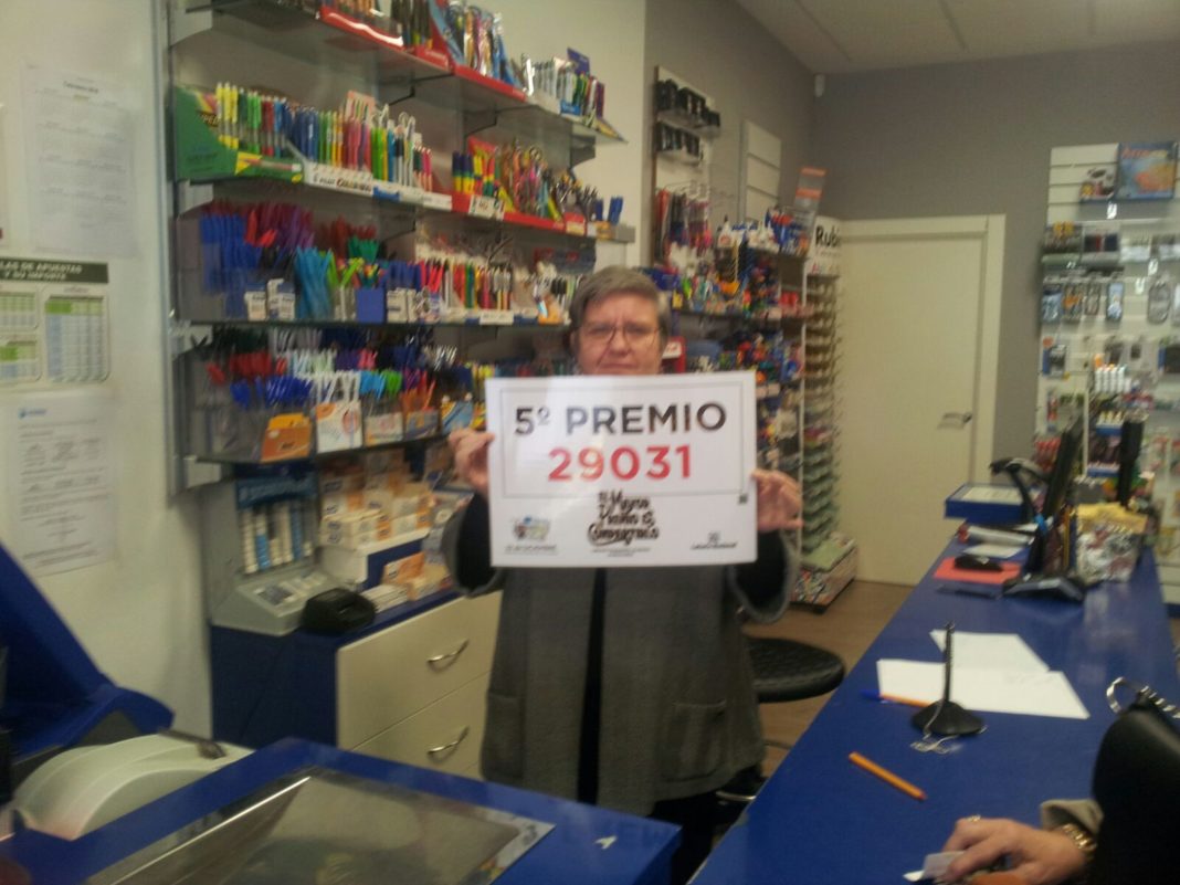 Un quinto premio tocou na Administración de Lotaría de Pontevedra situada en Eduardo Pondal