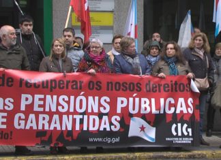 A CIG comeza as mobilizacións do 2019 demandando unhas pensións dignas