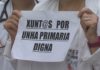 Primeira mobilización en prol da sanidade pública de calidade en O Salnés