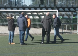O campo do Terrón estreará céspede antes do verán O campo do Terrón estreará céspede antes do verán