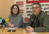 Os delegados de CCOO maniféstanse en contra das bases da contratación da nova direción do Museo