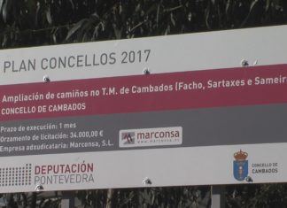 Melloras en diferentes viais de Vilariño e Castrelo