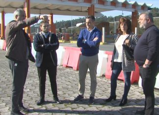 Os populares de Caldas, Catoira e Rianxo esixen unha entrada a autoestrada na PO 8001 Os Partidos Populares de Caldas, Catoira e Rianxo esixen unha entrada a autopista na PO 8001