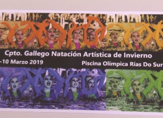 Máis dun centenar de nadadoras participarán no Campionato Galego de Natación Artística