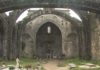 As Ruinas de Santa Mariña reciben ó Cristo de Francisco Leiro As Ruinas de Santa Mariña reciben ó Cristo de Francisco Leiro