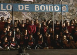 Posta de longo do Club de Remo Cabo de Cruz