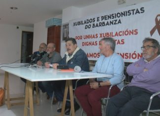 Os pensionistas do Barbanza fan unha chamada á reflexión sobre o sentido do voto