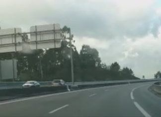 Tráfico investiga un posible condutor ‘kamikaze’ na autovía do Barbanza