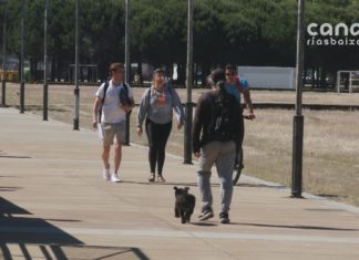Os salinienses gozan coa chegada da calor Os salinienses gozan coa chegada da calor