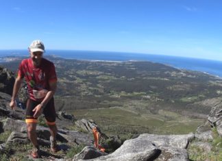 Esteban Toucedo e Pati Martínez foron os gañadores da Barbanza 42K Trail