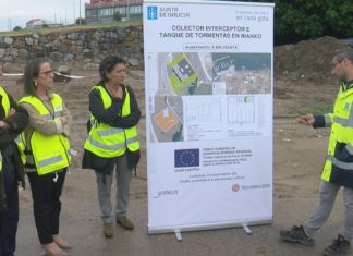 A Xunta inviste uns 14 millóns de euros en diversas obras de sanemaneto en Rianxo