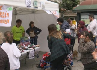 O alumnado do CEE crea un tenda con produtos propios en Vilagarcía