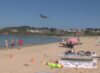 Montalvo e Silgar serán vixiadas por drones este verán Montalvo e Silgar serán vixiadas por drones este verán