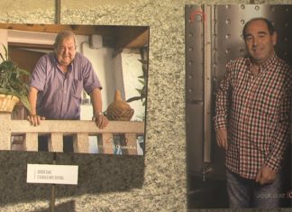 Unha exposición fotográfica homenaxea os adegueiros de Meaño Unha exposición fotográfica homenaxea os adegueiros de Meaño