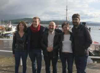 Néstor Rego demanda na lonxa do Freixo un Plan de Saneamento para a ría de Muros-Noia