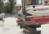 Comezan as obras da rotonda de acceso á praia de Areas, en Sanxenxo
