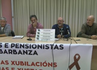 As Plataformas de Pensionista de Barbanza e Noia irán á mobilización convocada en Madrid