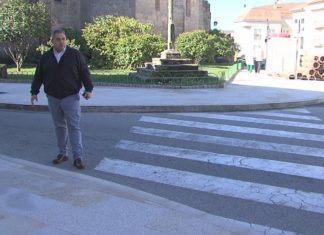 O PP de Cambados critica as obras das beirarrúas da contorna de Santa Mariña
