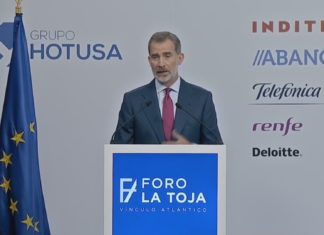 Felipe VI chama a ‘construír sobre o bo conseguido en democracia’ dende A Toxa Felipe VI chama a 'construír sobre o bo conseguido en democracia' dende A Toxa
