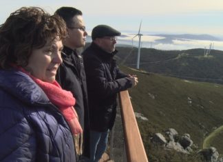 O conselleiro de Medio Rural destaca o proxecto de miradoiro do Pico Muralla