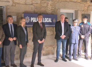 O vicepresidente da Xunta inaugura as novas dependencias da Policía Local da Pobra