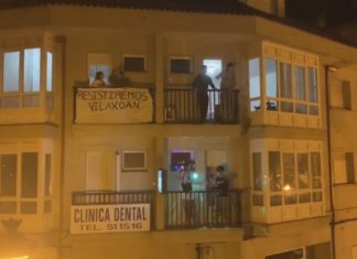 A veciñanza sae ás ventás para facer máis ameno o illamento
