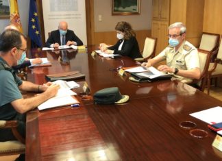 A Delegación do Goberno presenta o seu dispositivo contraincendios