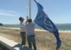 A bandeira azul volve ondear na praia de Coroso