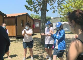 Usuarios de AMICOS participan nun campo de voluntariado ambiental