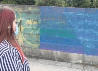 Galiza Nova denuncia o ataque sufrido nun mural a favor da diversidade sexual