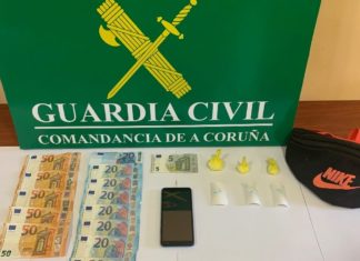 Un mozo da Pobra ingresa en prisión por tráfico de drogas