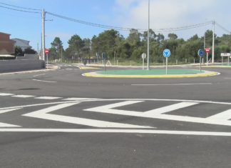 Unha nova rotonda en San Vicente mellora a seguridade viaria