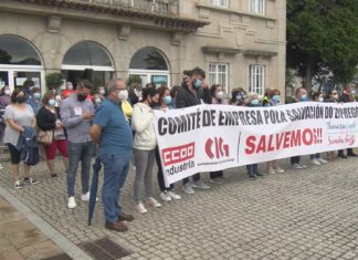 Os traballadores de Thenaisie Provote respaldan a folga para desbloquear a situación da fábrica Os traballadores de Thenaisie Provote respaldan a folga para desbloquear a situación da fábrica