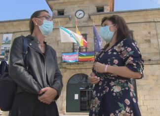 Cambados respalda a Sara Aguado na loita contra a transfobia. Cambados respalda a Sara Aguado na loita contra a transfobia