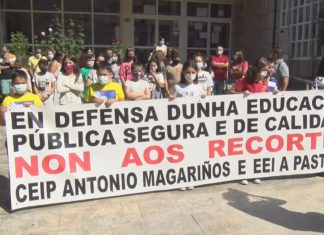 O CEIP Magariños reclama unha terceira aula en sexto para cumprir coa distancia de seguridade