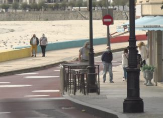 Sanxenxo vive o seu primeiro día con restricións polo avance da pandemia