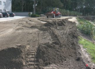 Adeus á pista de terra para acceder ás depuradoras de Tragove