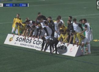 Ribadumia celebra a clasificación á Copa do Rei agardando ao rival de primeira división Ribadumia celebra a clasificación á Copa do Rei agardando ao rival de primeira división